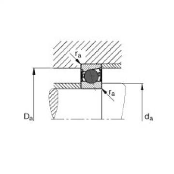 FAG Spindle bearings - HCB7012-C-2RSD-T-P4S