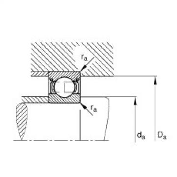 FAG Deep groove ball bearings - 6018-2Z