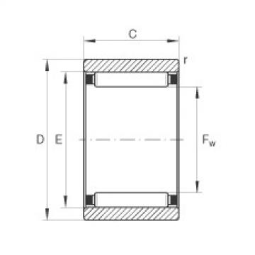 FAG Needle roller bearings - RNAO16X28X12-XL