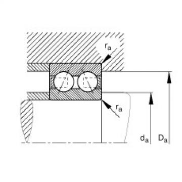 FAG Angular contact ball bearings - 3215-B-TVH