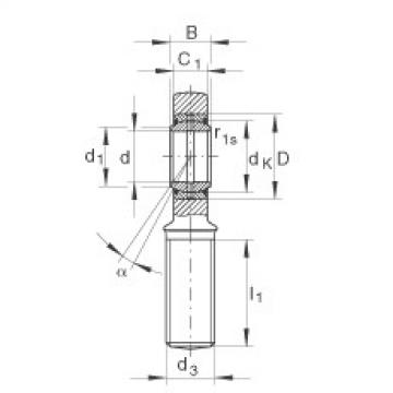 FAG Rod ends - GAR45-DO-2RS