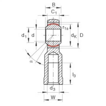 FAG Rod ends - GIKL22-PW