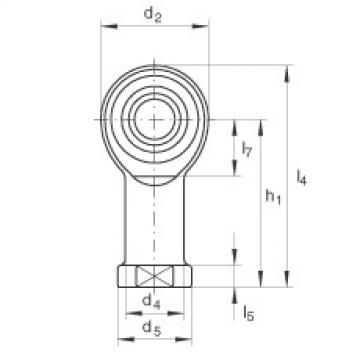 FAG Rod ends - GIKL20-PW