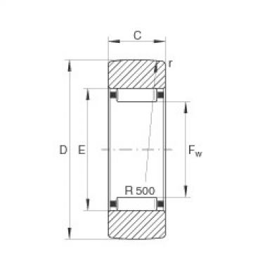 FAG Yoke type track rollers - RSTO50