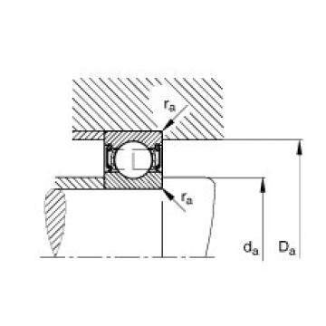 FAG Deep groove ball bearings - 61805-2RSR