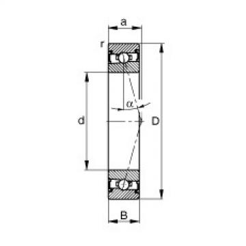 FAG Spindle bearings - HSS71911-C-T-P4S