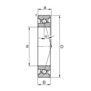 FAG Spindle bearings - HS71912-C-T-P4S