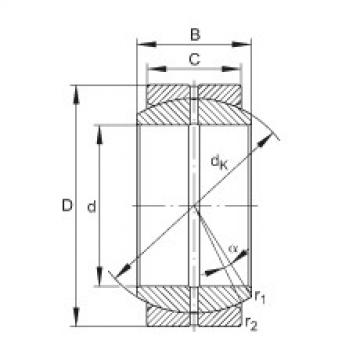 FAG Radial spherical plain bearings - GE70-DO