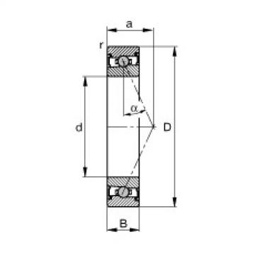 FAG Spindle bearings - HCS7014-E-T-P4S