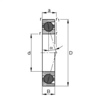 FAG Spindle bearings - HCB71912-C-T-P4S