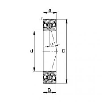 FAG Spindellager - HCS71911-C-T-P4S