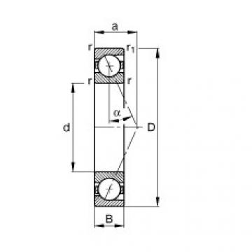 FAG Spindellager - B71911-E-T-P4S