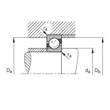 FAG Angular contact ball bearings - 7200-B-XL-MP