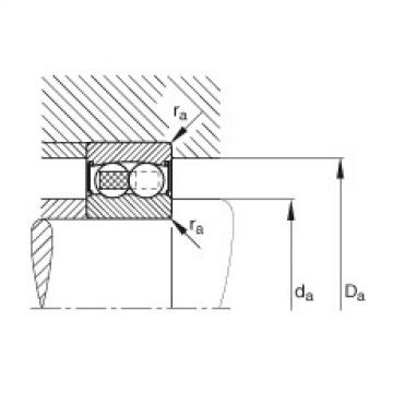 FAG Self-aligning ball bearings - 2208-2RS-TVH