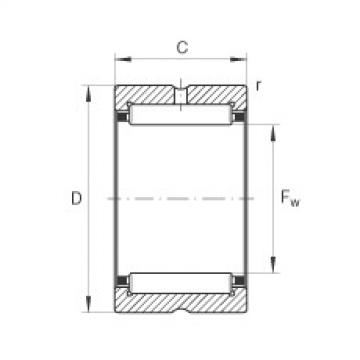 FAG Needle roller bearings - NK19/16-XL