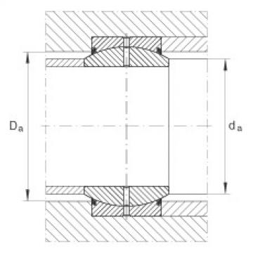 FAG Radial spherical plain bearings - GE17-DO-2RS