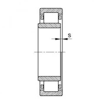 FAG Cylindrical roller bearings - NU1005-XL-M1