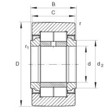 FAG Yoke type track rollers - NUTR50