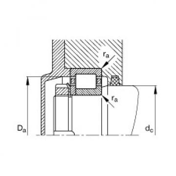 FAG Cylindrical roller bearings - NUP309-E-XL-TVP2