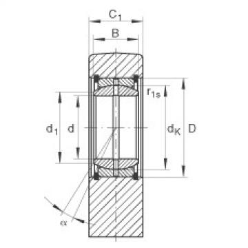 FAG Hydraulic rod ends - GF60-DO