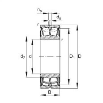 FAG Sealed spherical roller bearings - WS22206-E1-XL-2RSR