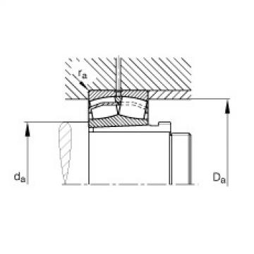 FAG Spherical roller bearings - 21314-E1-XL-K + AH314G