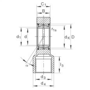 FAG Hydraulic rod ends - GIHRK80-DO