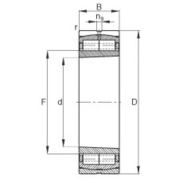 FAG Cylindrical roller bearings - F-804203.ZL-K-C3