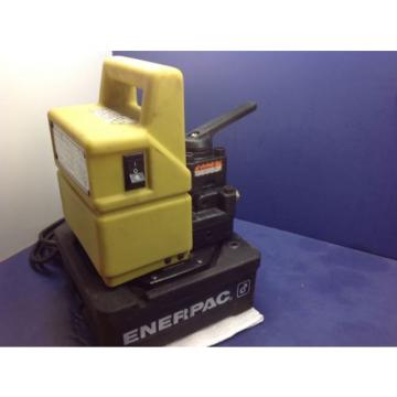 Enerpac PUJ-1400B Hydraulic Electric Pump Valve 4 Way 3 POS Double Acting Pump