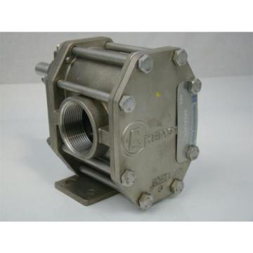 OBERDORFER SS CHEMSTEEL GEAR PUMP   .62&#034; SHAFT S93516CZ