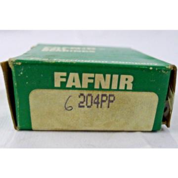 Torrington Fafnir Ball Bearings 204PP Single Row Radial Free Shipping