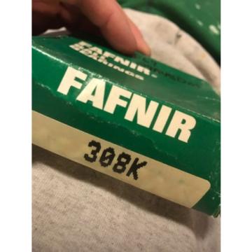 FAFNIR 308K Radial Deep Groove Ball Bearing  40 mm ID, 90 mm OD, 23 MM