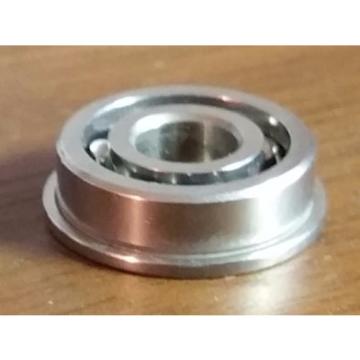 NHBB SSRF4 RADIAL FLANGED, STEEL OPEN MINIATURE BALL BEARING (NOS)