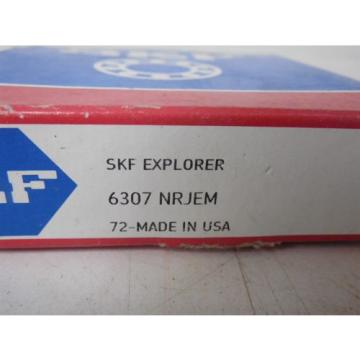 NEW SKF Explorer 6307 NRJEM Radial Ball Bearing