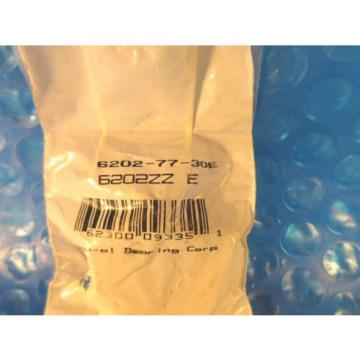 General Bearing 6202 ZZE, 6202-77-30E, Single Row Radial Bearing, GBC