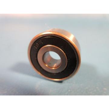 R4A 2RS GMN Radial Ball Bearing, Double Sealed, 1/4&#034; x 3/4&#034; Made in Germany