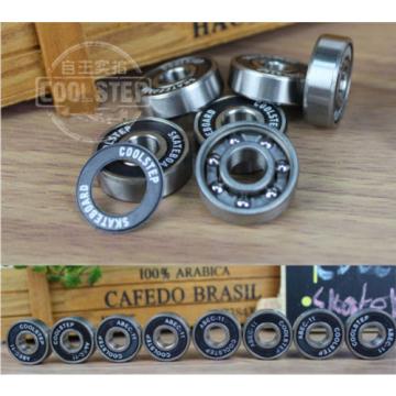 608ZB 8pcs Skateboard Steel Set Sealed Gcr15 Deep Groove Radial Ball Bearings