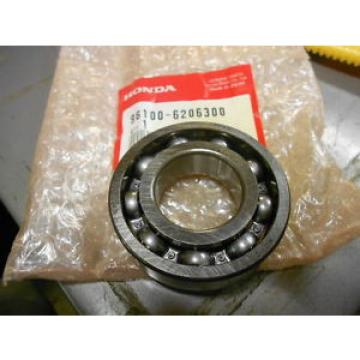 B6 NEW OEM HONDA RADIAL BALL BEARING (6206) 96100-62063-00 MANY APPLICATIONS