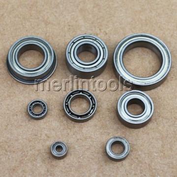 ID 4.0mm x OD 7, 8, 9,10~16mm Metal Deep Groove Radial Ball Bearing select size