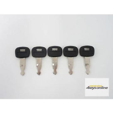 5 kubota keys, excavator kubota, excavator parts