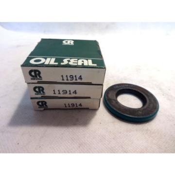 NEW IN BOX LOT OF 3 CHICAGO RAWHIDE 11914 OIL SEAL