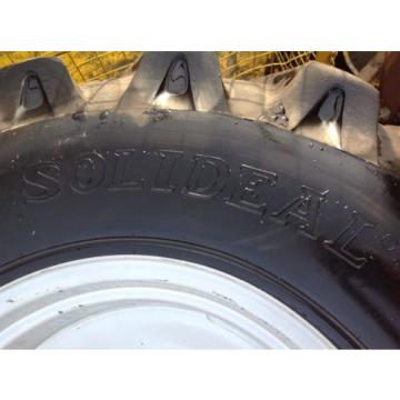 Solideal Tyre 19.5L-24 12 Ply Tractor/BackhoeTyre c/w Wheel Rim  19.5 x 24