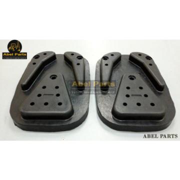 JCB PARTS 3CX - RUBBER STREET PAD SET OF 2PCS  FOR STABILISER LEG (NO.980/88215)