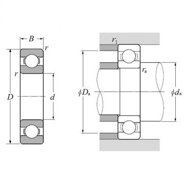 16048, Single Row Radial Ball Bearing - Open Type