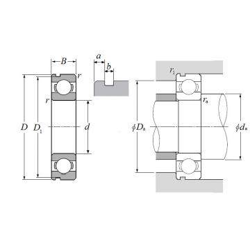 6007NC3, Single Row Radial Ball Bearing - Open Type, Snap Ring Groove