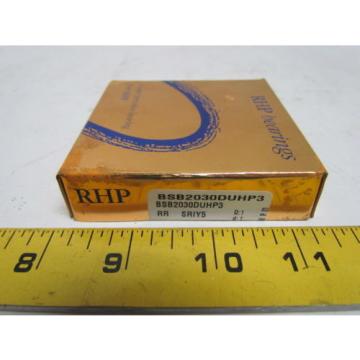 RHP BSB2030DUHP3 RR SRIY5 Super Precision Bearing