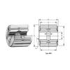 RBC Bearings 14NBL3234YJ Needle roller bearings