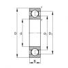 FAG Deep groove ball bearings - 16006