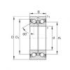 FAG Axial angular contact ball bearings - ZKLN1545-2Z-XL