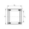 FAG Drawn cup needle roller bearings with open ends - HK4020-2RS